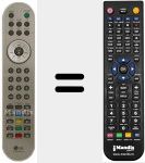Télécommande pour remplacer 6710V00091A