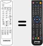 Télécommande pour remplacer TM48 (AA5910032W)