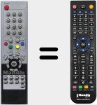 Télécommande pour remplacer RC L-06 (8484401)