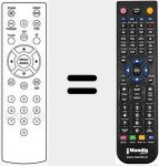 T&eacute;l&eacute;commande pour remplacer REMOTE26