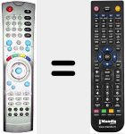 T&eacute;l&eacute;commande pour remplacer REMCON659