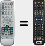 T&eacute;l&eacute;commande pour remplacer LMH17CLSA