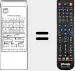 Télécommande pour remplacer RC 81 (RC31)