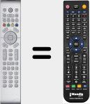 T&eacute;l&eacute;commande pour remplacer AV371DS