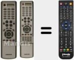 Télécommande pour remplacer BN5900373A