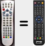 T&eacute;l&eacute;commande pour remplacer RC48PDP