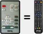 T&eacute;l&eacute;commande pour remplacer Benq004