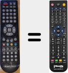 Télécommande pour remplacer TQT133-001