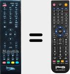 T&eacute;l&eacute;commande pour remplacer BM43173