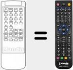 T&eacute;l&eacute;commande pour remplacer RCF05