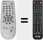 Télécommande pour remplacer REMCON1306