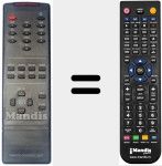 T&eacute;l&eacute;commande pour remplacer REMCON453