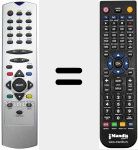 T&eacute;l&eacute;commande pour remplacer REMCON1351