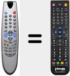 T&eacute;l&eacute;commande pour remplacer REMCON1347