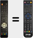 T&eacute;l&eacute;commande pour remplacer COB001