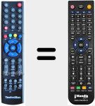 T&eacute;l&eacute;commande pour remplacer REMCON226