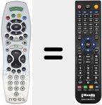 T&eacute;l&eacute;commande pour remplacer REMCON805