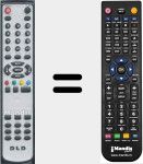 T&eacute;l&eacute;commande pour remplacer DLD001