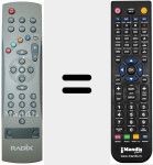 T&eacute;l&eacute;commande pour remplacer REMCON1391