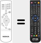 T&eacute;l&eacute;commande pour remplacer REMCON866