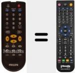 T&eacute;l&eacute;commande pour remplacer REMCON1118