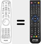 T&eacute;l&eacute;commande pour remplacer REMCON1193