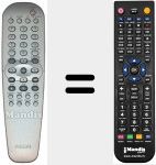 T&eacute;l&eacute;commande pour remplacer REMCON506