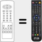 T&eacute;l&eacute;commande pour remplacer RC2134