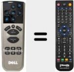 T&eacute;l&eacute;commande pour remplacer TSFM-IR01