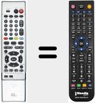 T&eacute;l&eacute;commande pour remplacer REMCON631