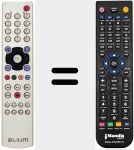 T&eacute;l&eacute;commande pour remplacer REMCON577