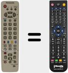 T&eacute;l&eacute;commande pour remplacer EUR511320