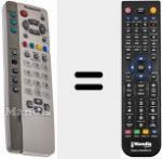 Télécommande pour remplacer EUR511266