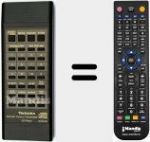 T&eacute;l&eacute;commande pour remplacer EUR64796