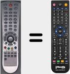 T&eacute;l&eacute;commande pour remplacer RC26003