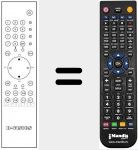 T&eacute;l&eacute;commande pour remplacer REMCON1342