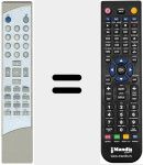 T&eacute;l&eacute;commande pour remplacer REMCON1008