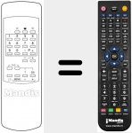 T&eacute;l&eacute;commande pour remplacer REMCON050