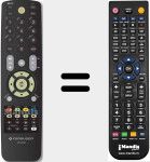 T&eacute;l&eacute;commande pour remplacer RCU240