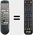 T&eacute;l&eacute;commande pour remplacer REMCON859