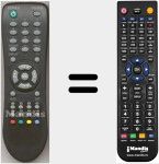 T&eacute;l&eacute;commande pour remplacer RC750