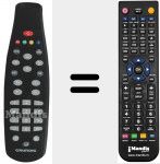 Télécommande pour remplacer DTR1200 (759909010100)
