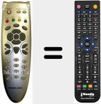 T&eacute;l&eacute;commande pour remplacer REMCON1071