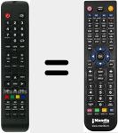 T&eacute;l&eacute;commande pour remplacer 24HL5309F