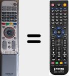 T&eacute;l&eacute;commande pour remplacer NR022