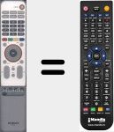 T&eacute;l&eacute;commande pour remplacer NR301