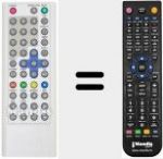 Télécommande pour remplacer REMCON262
