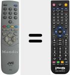 T&eacute;l&eacute;commande pour remplacer RM-C64H1C