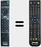 Télécommande pour remplacer REMCON328