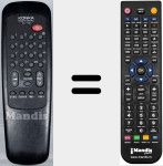 T&eacute;l&eacute;commande pour remplacer KK-Y80